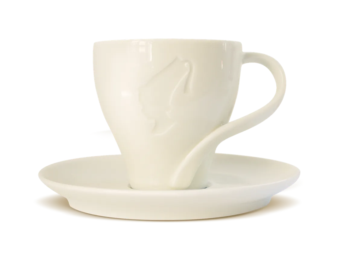 Julius Meinl Kaffee Tassen>Premium Ivory Espresso Tasse