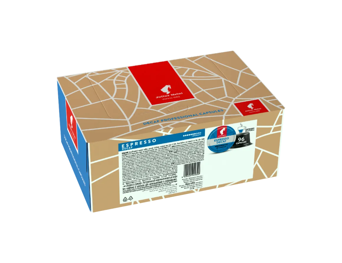 Julius Meinl Lavazza Blue® Kompatible Kapseln>Kapseln Professional Espresso Decaf- 96x11g/0.39 oz Lavazza Blue®