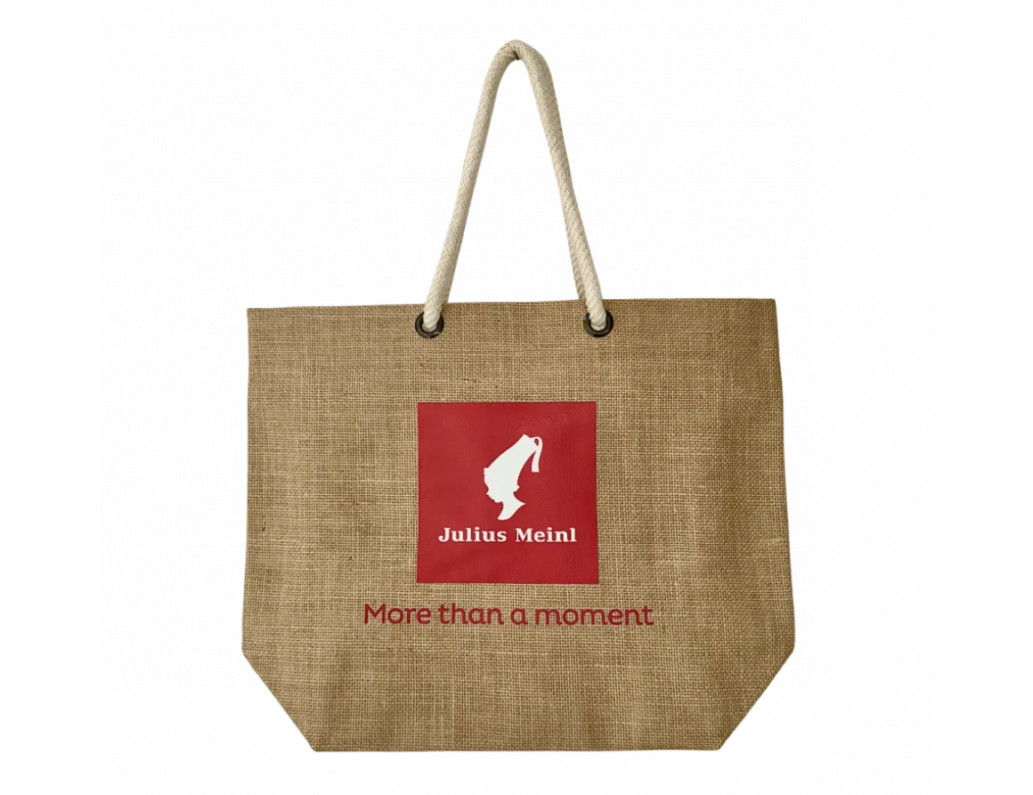Julius Meinl Design|Geschenke>More than a Moment Jute Tasche - groß