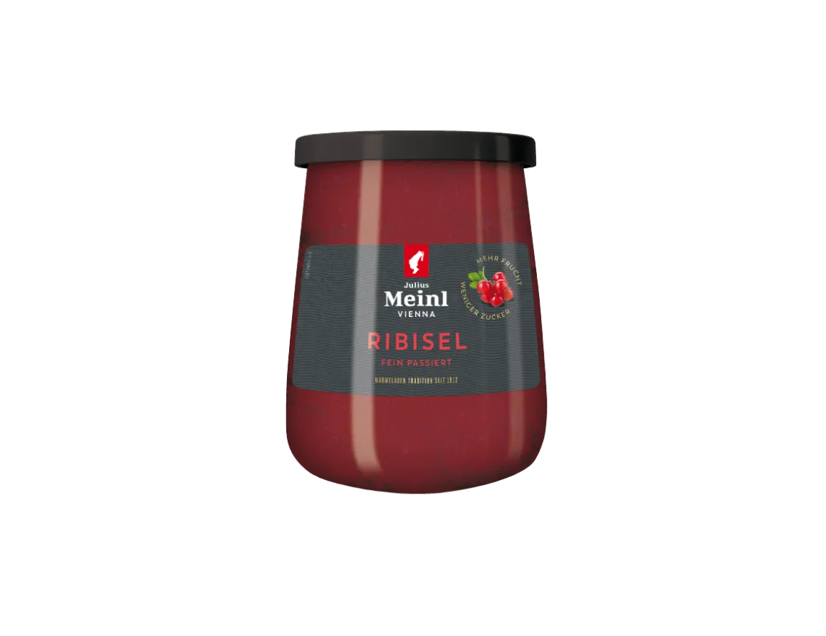 Julius Meinl Premium Konfitüre (Marmelade)>Ribisel - passiert - 350g